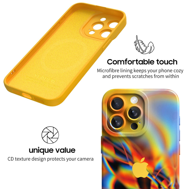 Funda protectora resistente a impactos Morpho Butterfly para iPhone