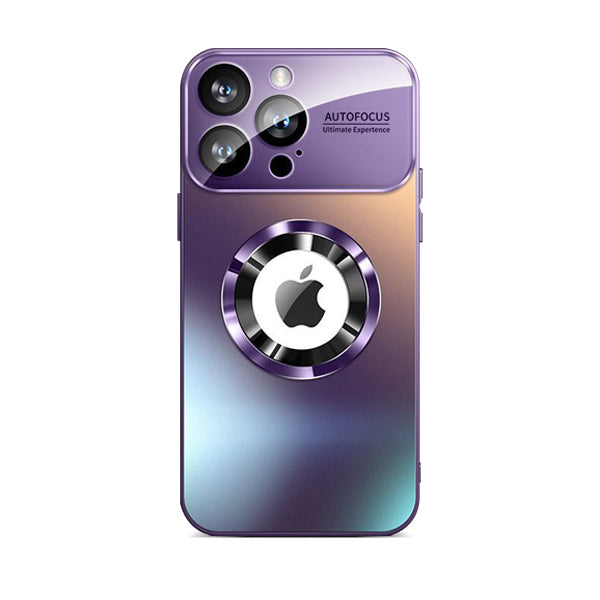 Dark Purple | iPhone Large Window Magsafe Case