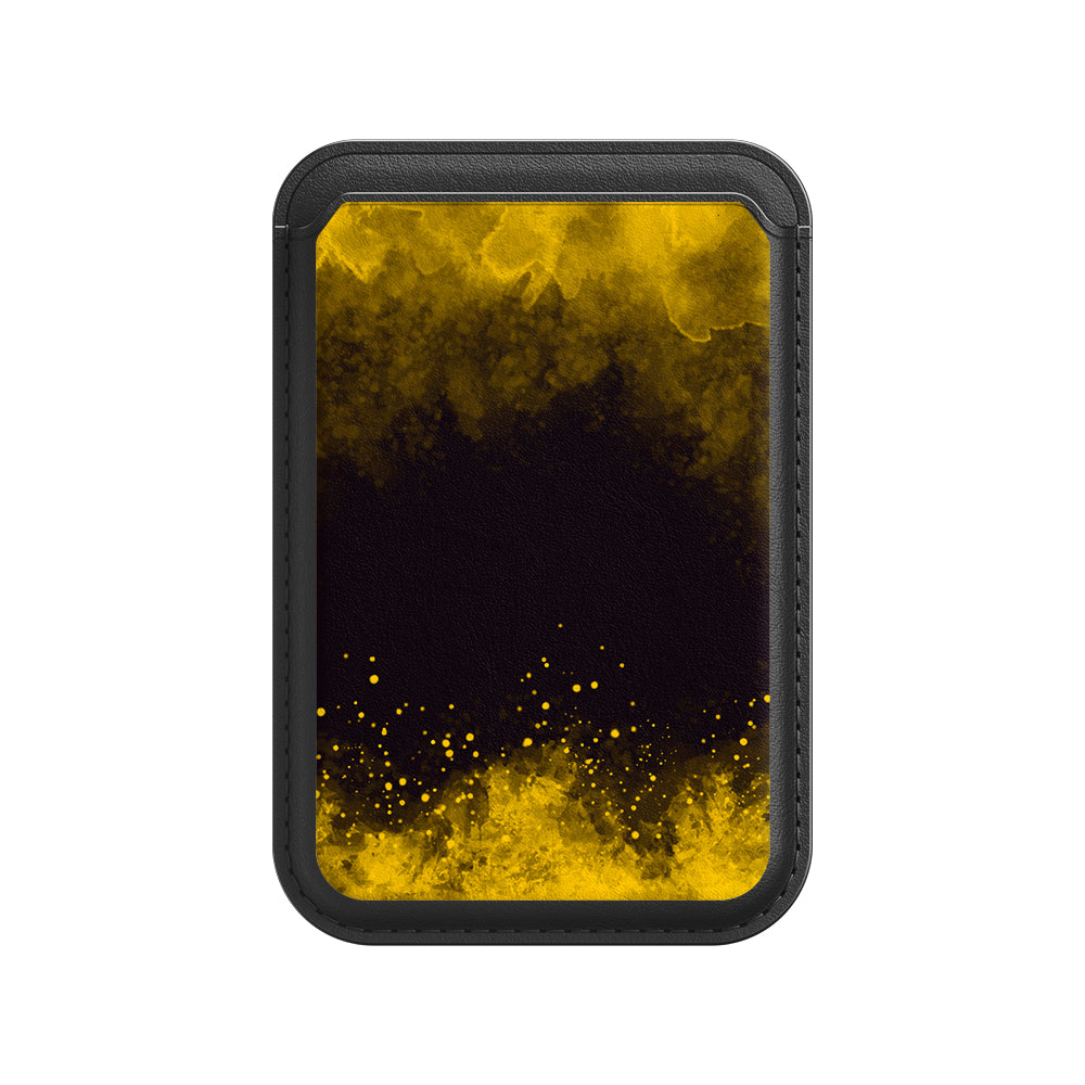 Sprinkle Gold | Leather Wallet with MagSafe – CASEPEACH