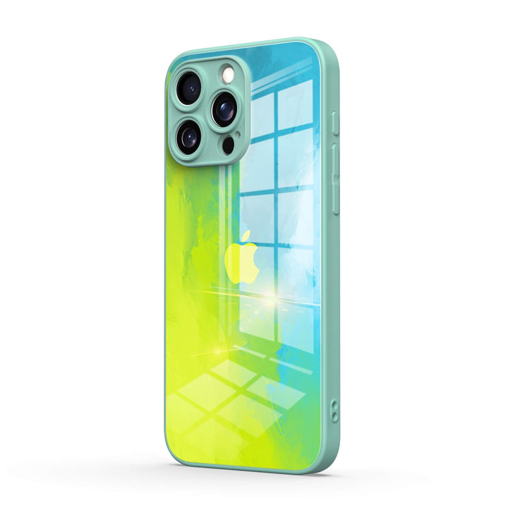 Funda protectora resistente a impactos para iPhone | Fluorescente Beach