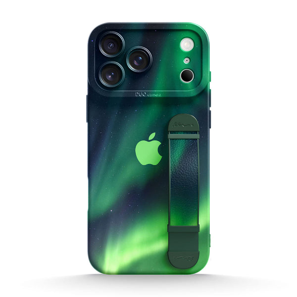 Aurora Green | iPhone Series Multifunctional Wristband Case