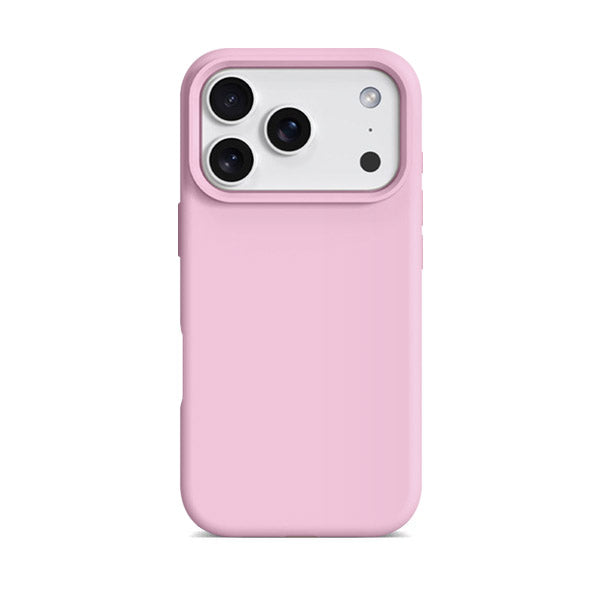 Funda de silicona líquida para iPhone con diseño ondulado en color marrón ámbar 