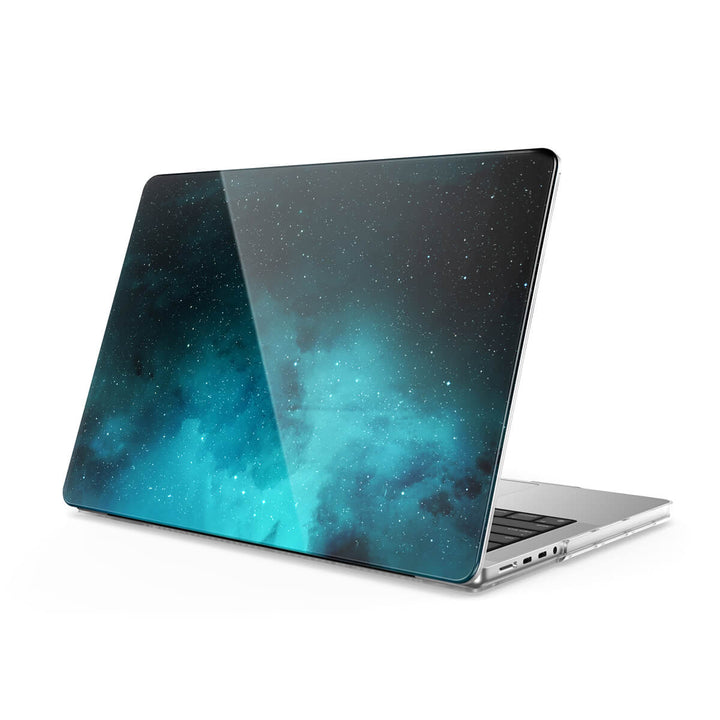 Estrella fluorescente azul | Funda protectora anticaída para Macbook 