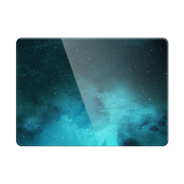 Estrella fluorescente azul | Funda protectora anticaída para Macbook 