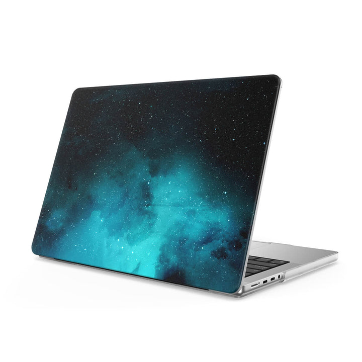 Estrella fluorescente azul | Funda protectora anticaída para Macbook 