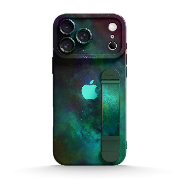 Green Pluto Nebula | iPhone Series Multifunctional Wristband Case