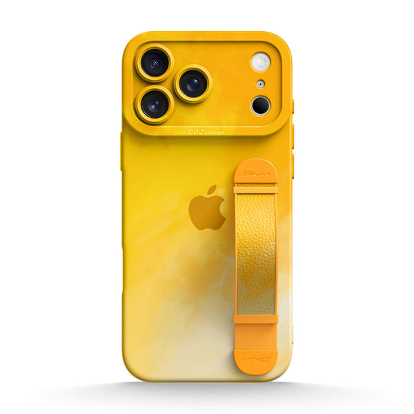 Bright Yellow | iPhone Series Multifunctional Wristband Case