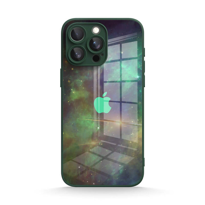 Nebulosa turquesa | Funda protectora resistente a impactos para iPhone