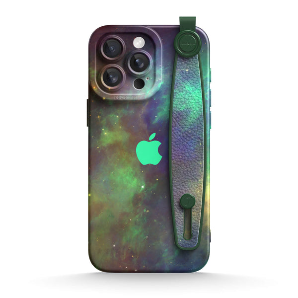 Turquoise Nebula | iPhone Series Multifunctional Wristband Case