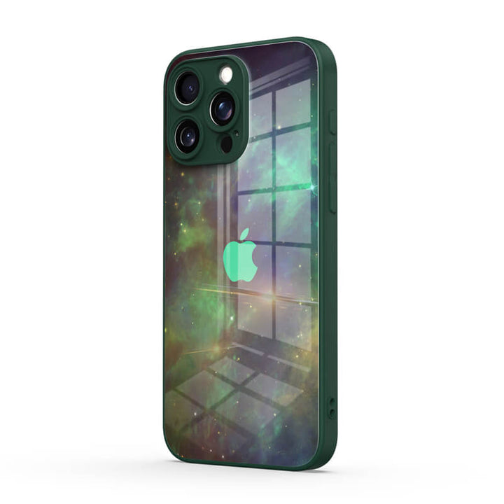 Nebulosa turquesa | Funda protectora resistente a impactos para iPhone