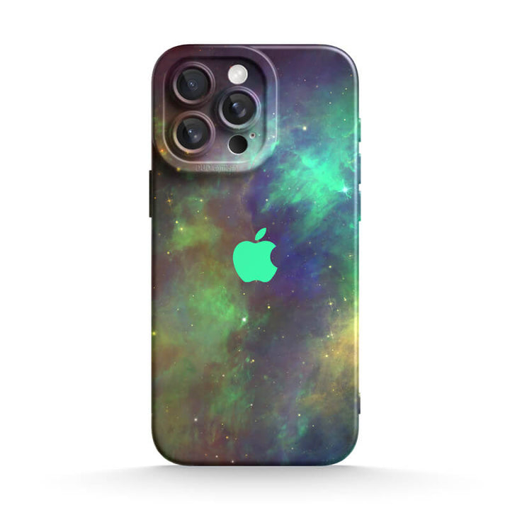 Nebulosa turquesa | Funda protectora resistente a impactos para iPhone