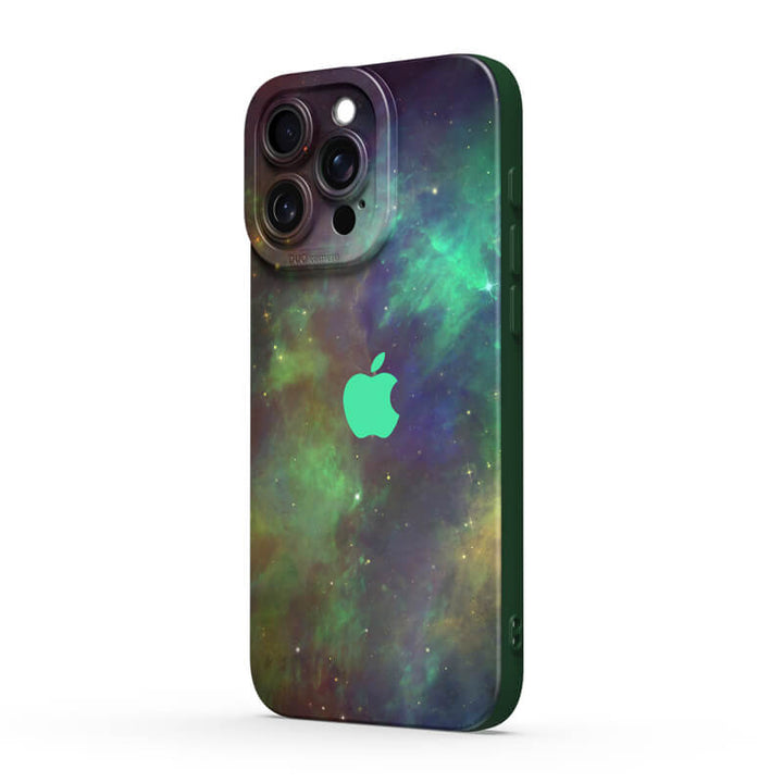 Nebulosa turquesa | Funda protectora resistente a impactos para iPhone