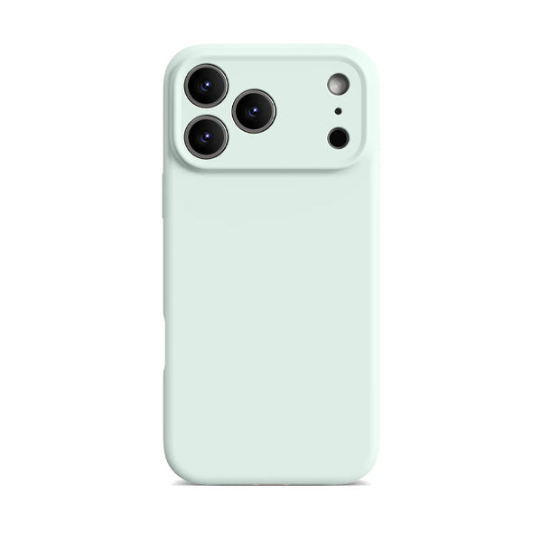 Funda de silicona líquida para iPhone con diseño ondulado en color marrón ámbar 