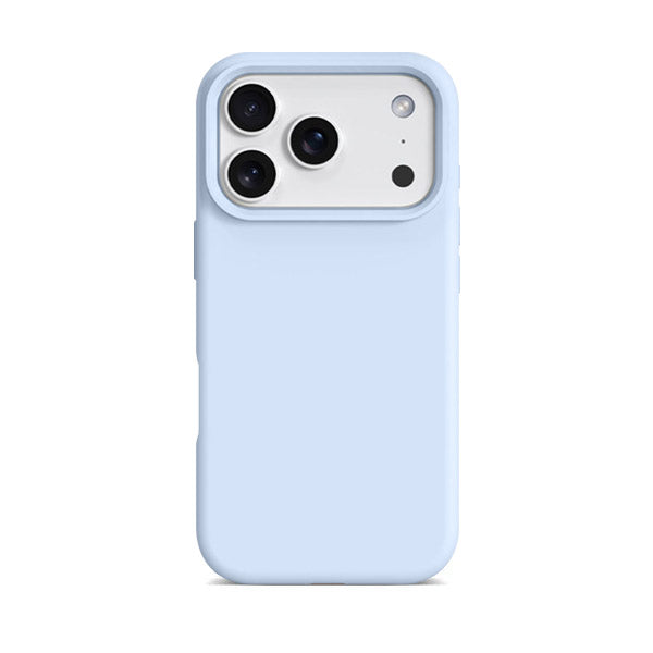 Funda de silicona líquida para iPhone con diseño ondulado en color marrón ámbar 