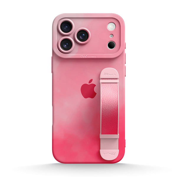 Pink Twilight | iPhone Series Multifunctional Wristband Case