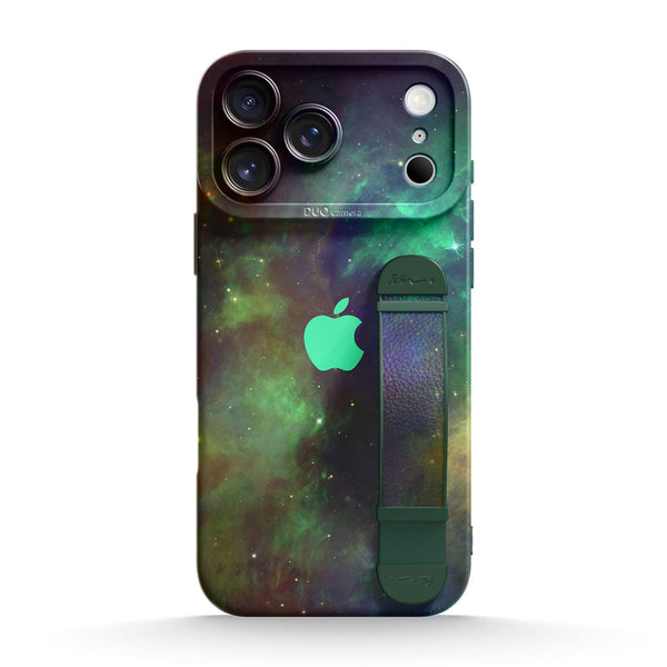 Turquoise Nebula | iPhone Series Multifunctional Wristband Case