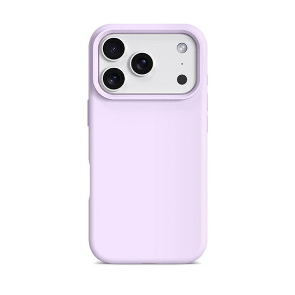 Funda de silicona líquida para iPhone con diseño ondulado en color marrón ámbar 