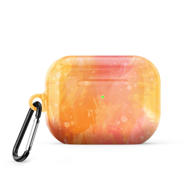 Orange-Red Seaweed | AirPods Series Shockproof Protective Case