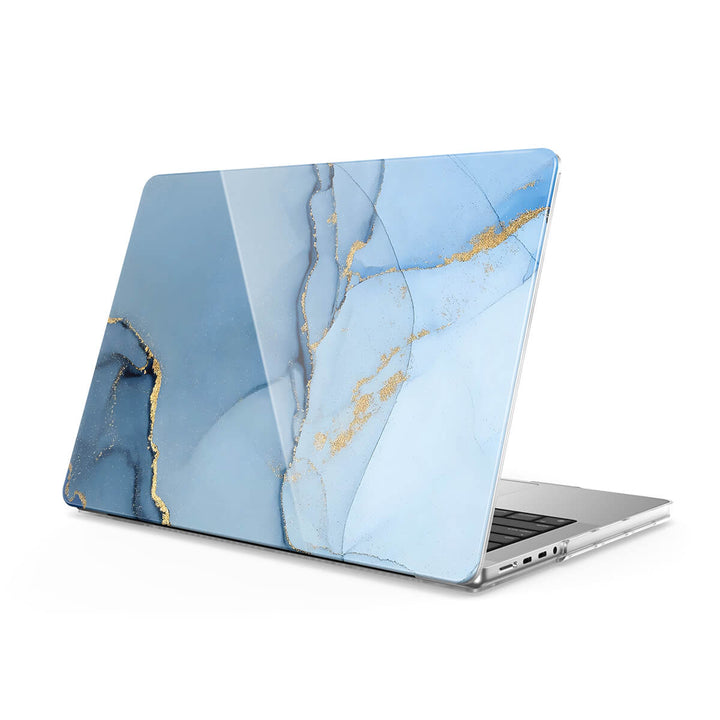 Gold Crack Blue | Macbook Anti-Fall Protective Case