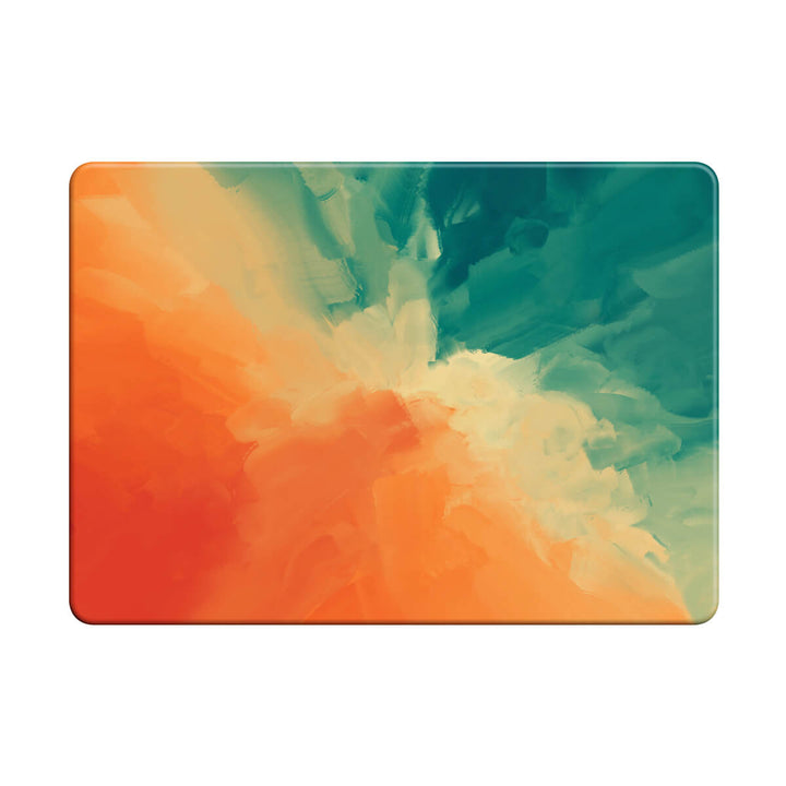 Verde Naranja | Funda protectora anticaída para Macbook 