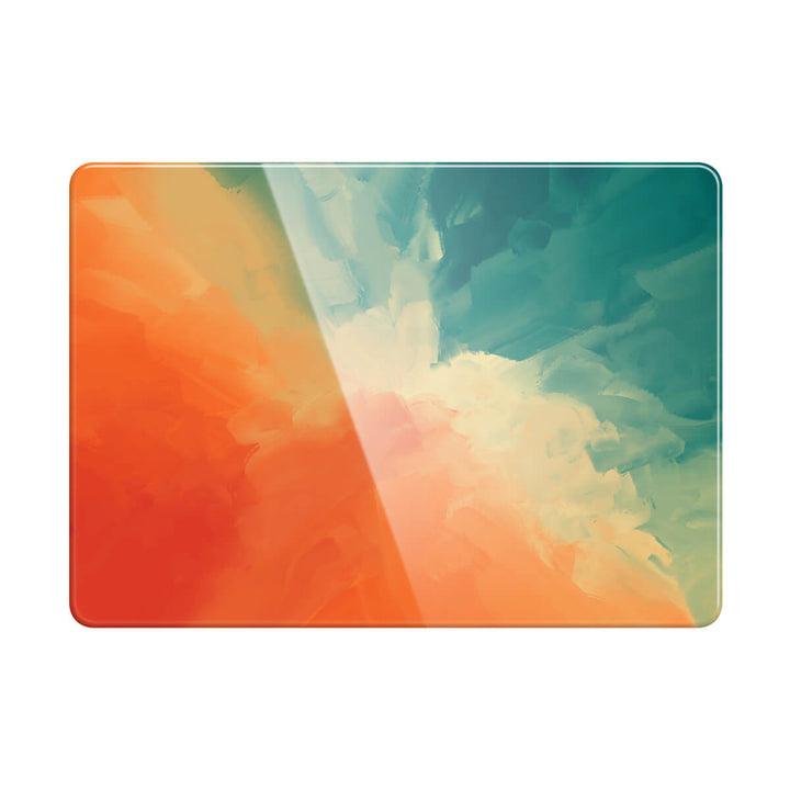 Verde Naranja | Funda protectora anticaída para Macbook 