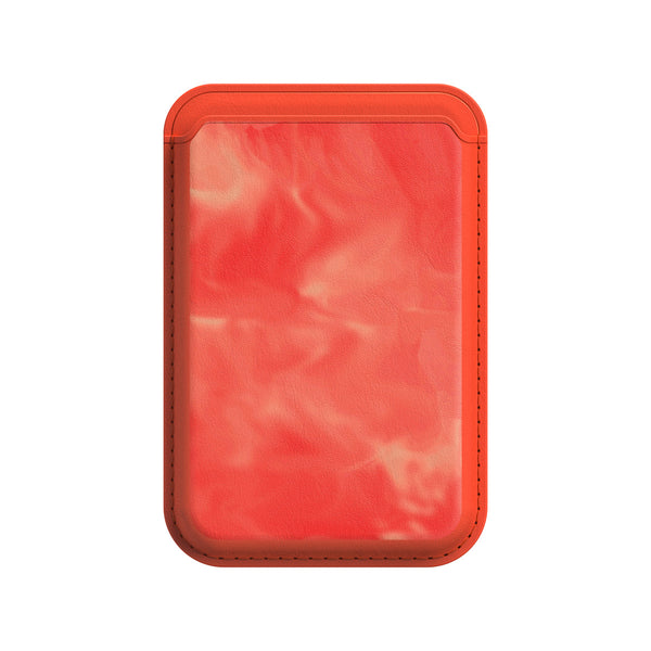 Emotional Fluctuations | Leather Wallet with MagSafe