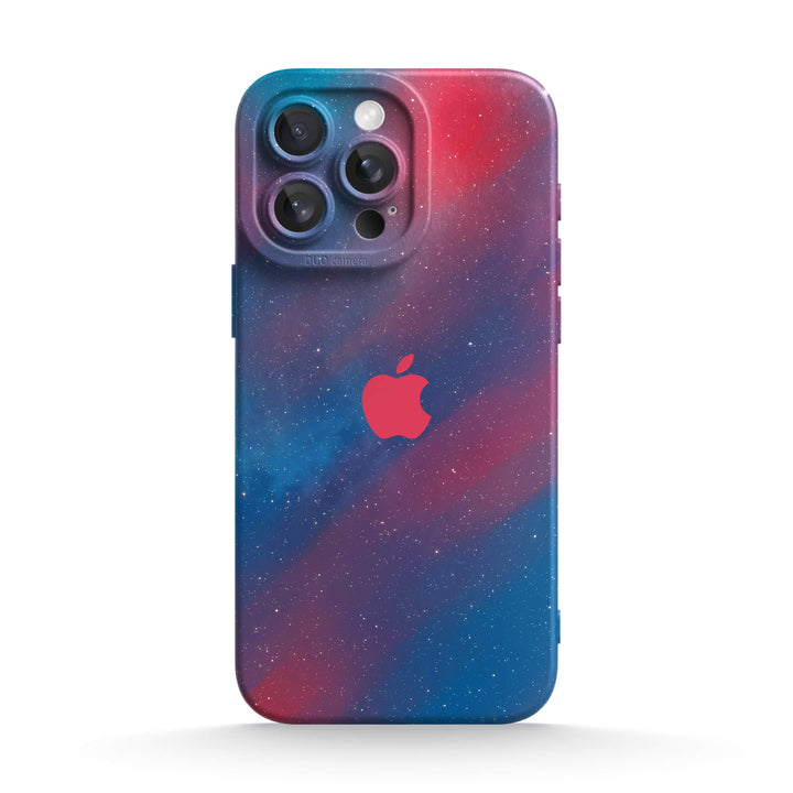 Funda protectora resistente a impactos de color rojo solitario para iPhone