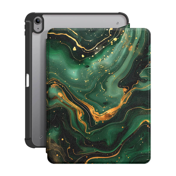 Gilded Green | iPad Series Snap 360° Stand Impact Resistant Case