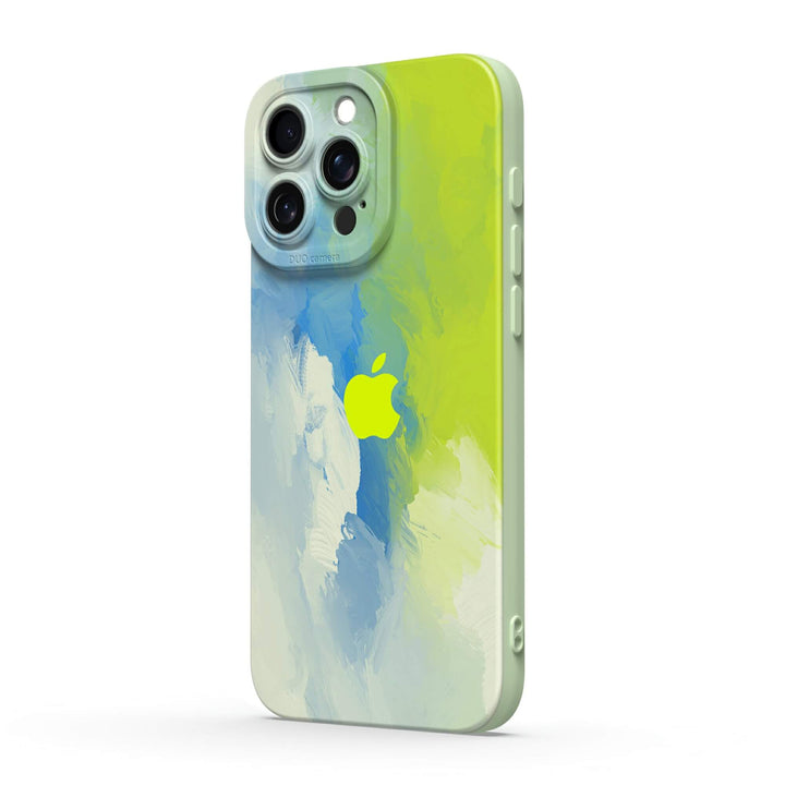 Funda protectora resistente a impactos para iPhone | Serie Grassland Green