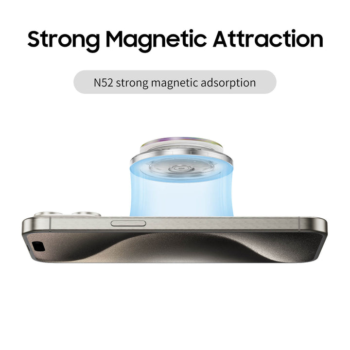 Magnetic Storm-Midnight | Agarre con bolsa de aire para MagSafe 