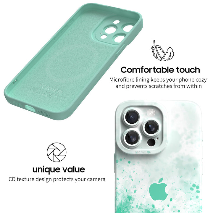 Polvo de sakura | Funda protectora resistente a impactos de la serie iPhone