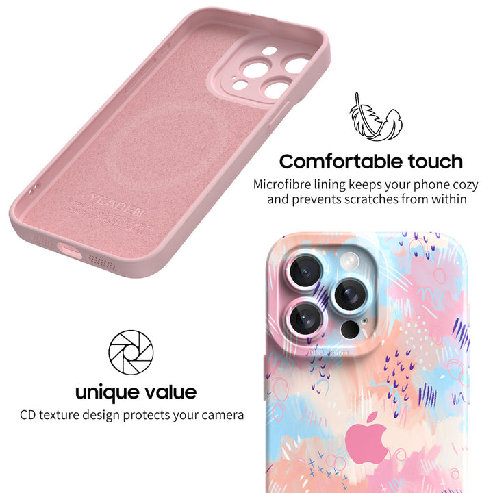 Lavanda revoloteando | Funda protectora resistente a impactos de la serie iPhone