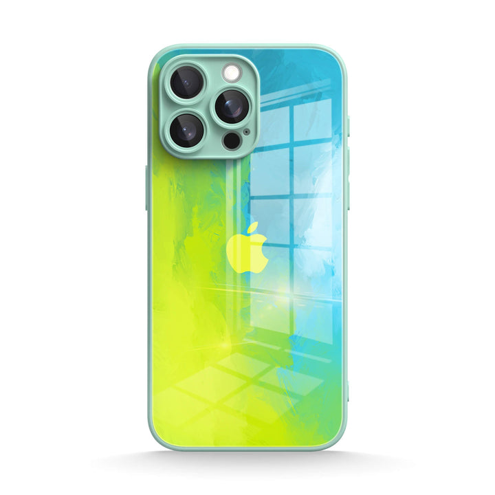 Funda protectora resistente a impactos para iPhone | Fluorescente Beach