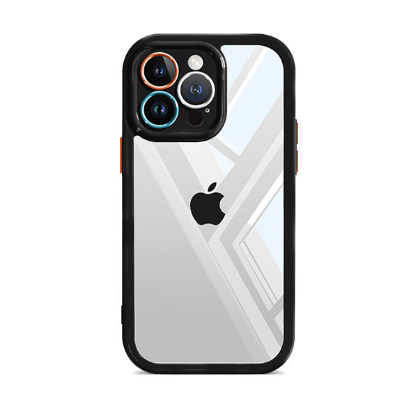 Graphite Black | iPhone Cream Transparent All-inclusive Case
