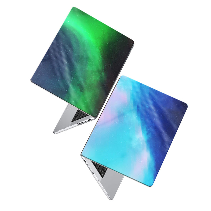 Optical Magnetic-Purple Green | Macbook Anti-Fall Protective Case