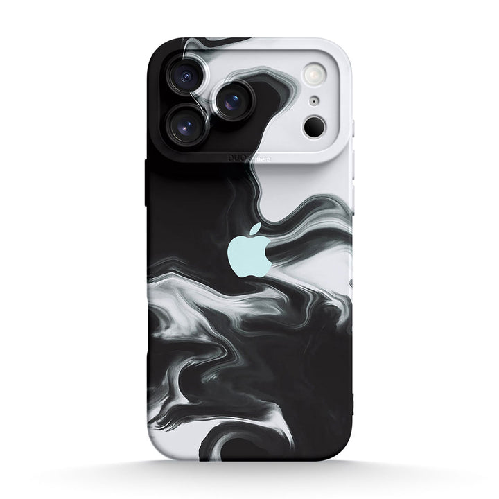 White/Black | iPhone Series Impact Resistant Protective Case