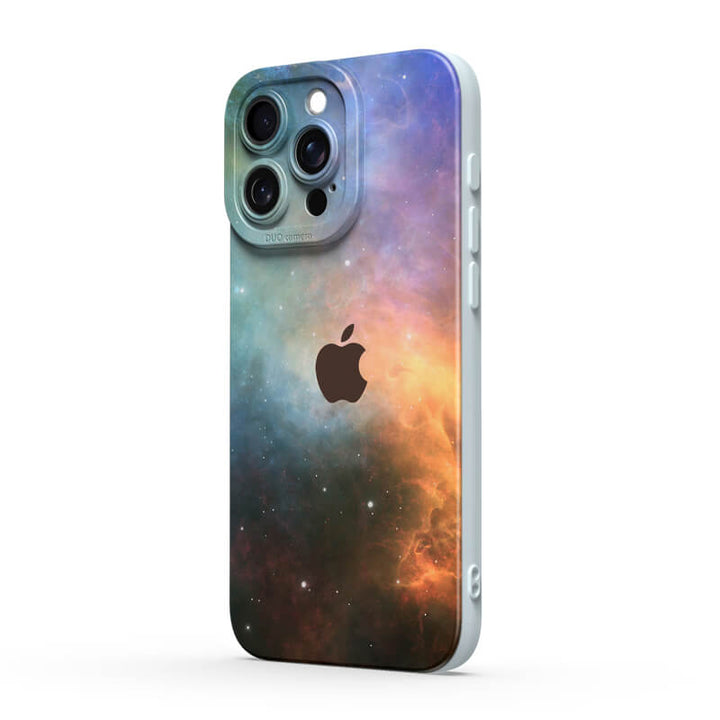 Funda protectora resistente a impactos Sea Cloud Nebula para iPhone