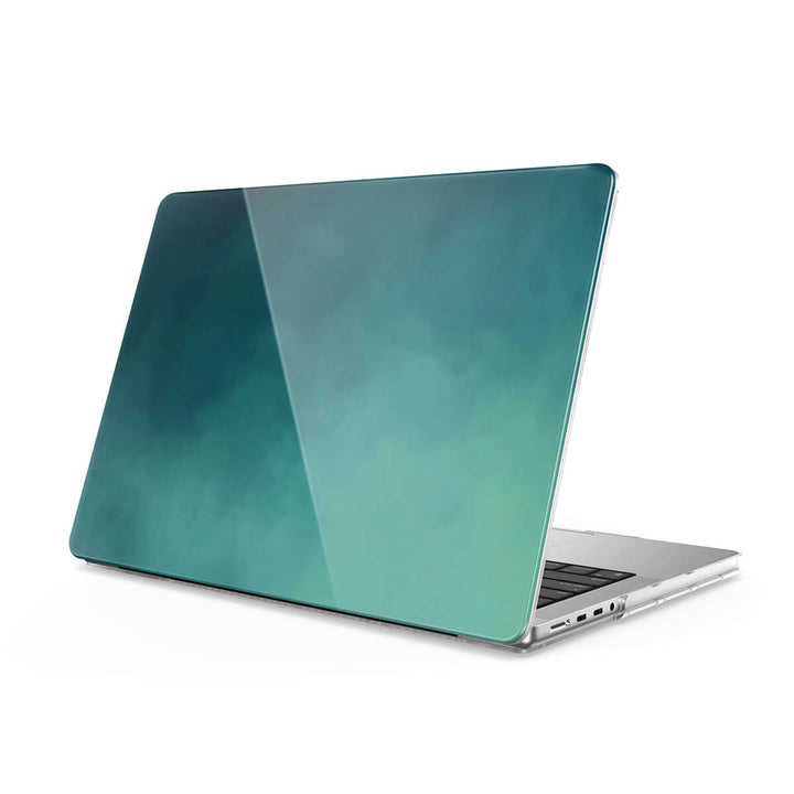 Verde niebla | Funda protectora anticaída para Macbook 