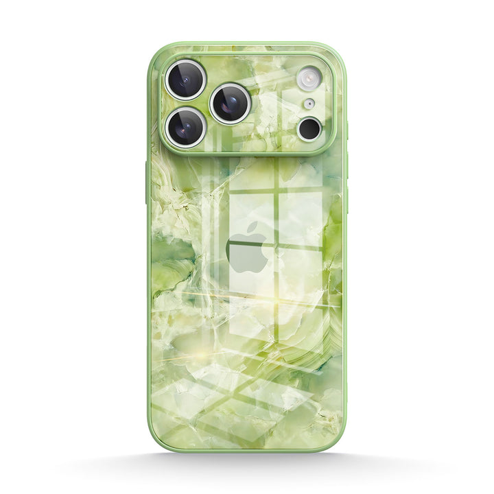 Ice Flower Jade | IPhone Series Impact Resistant Protective Case