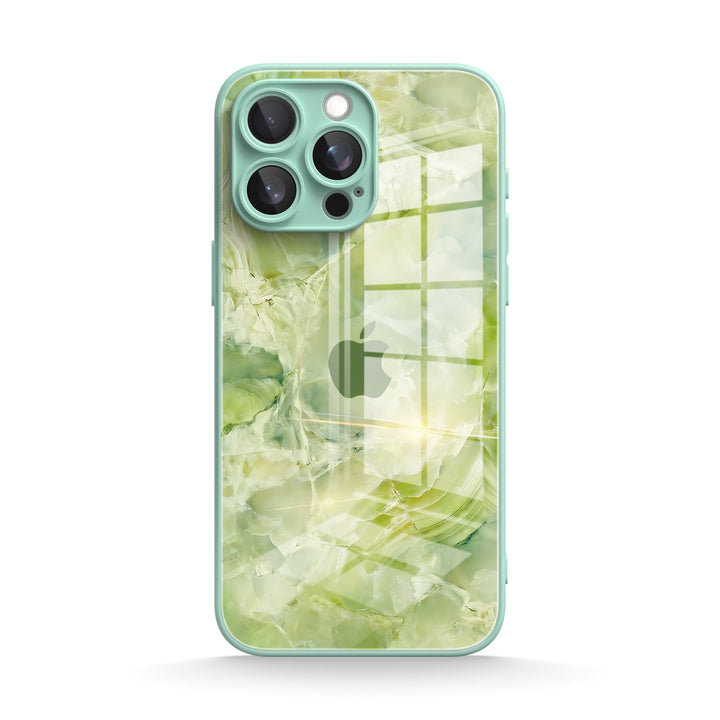 Ice Flower Jade | IPhone Series Impact Resistant Protective Case