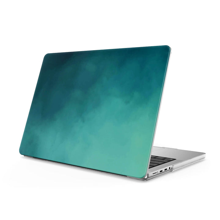 Verde niebla | Funda protectora anticaída para Macbook 