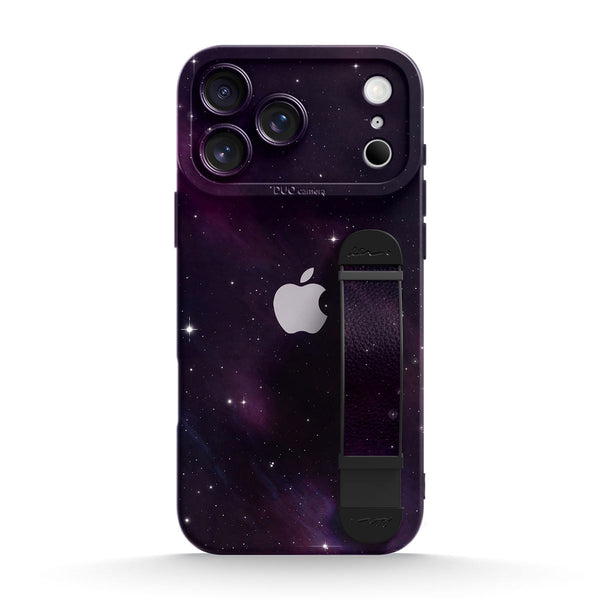 Purple Black | iPhone Series Multifunctional Wristband Case