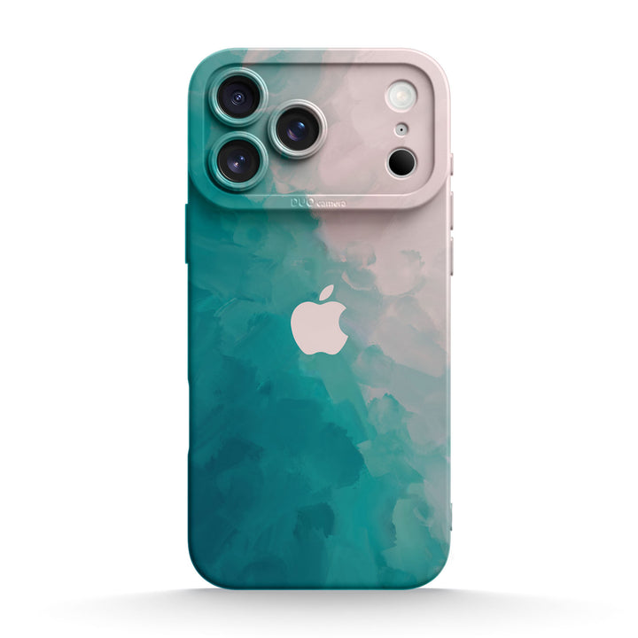 Funda protectora resistente a impactos para iPhone de la serie Arena y Mar
