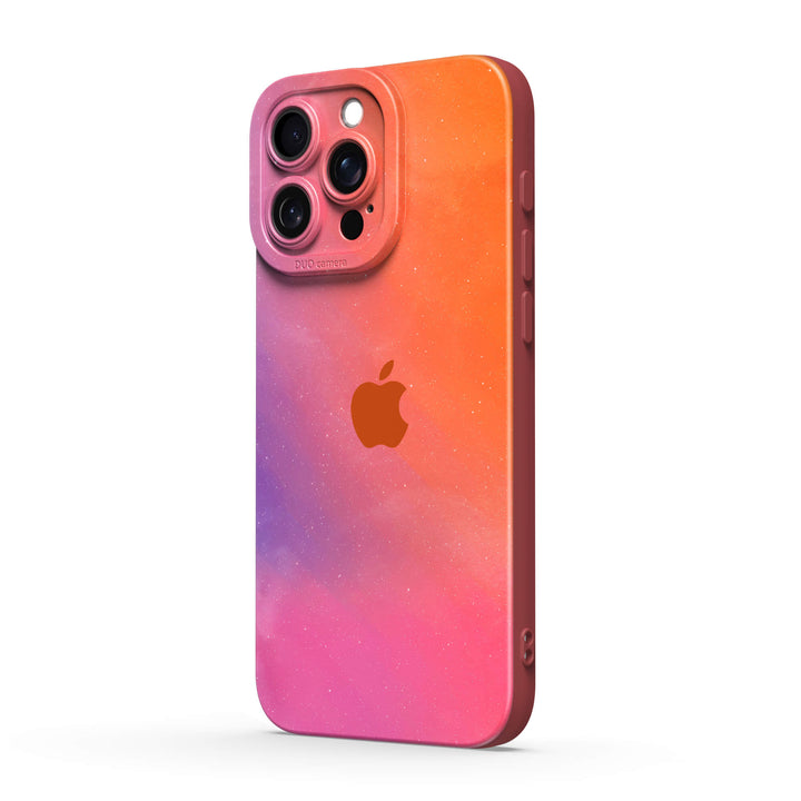 Estuche protector resistente a impactos para iPhone con diseño de estrella polar que cae