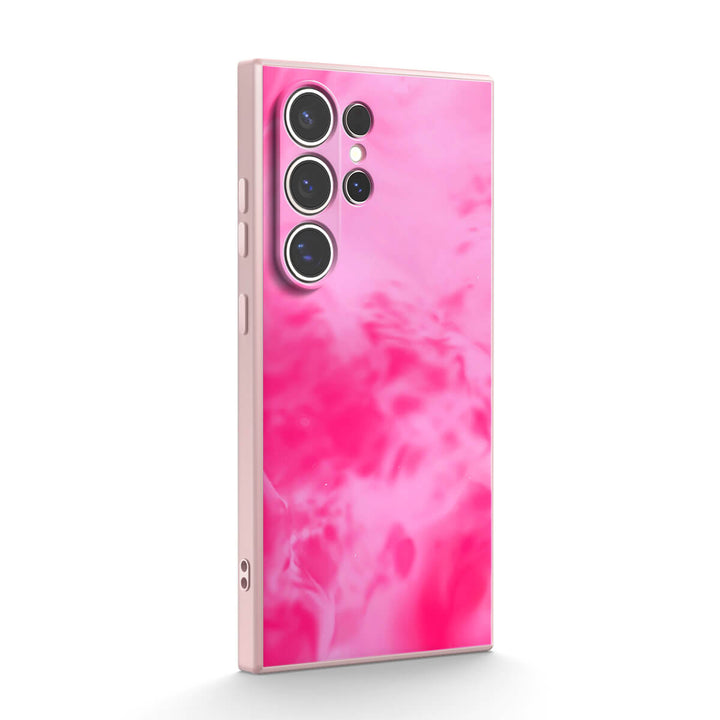 Funda protectora resistente a impactos de la serie Samsung Pink Lava