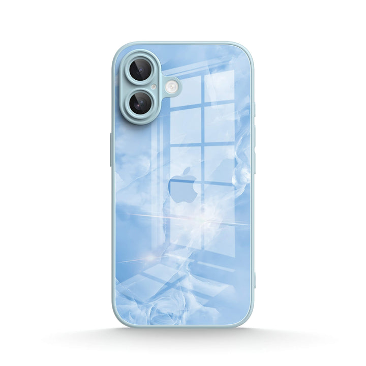 Ice Crack Blue | IPhone Series Impact Resistant Protective Case