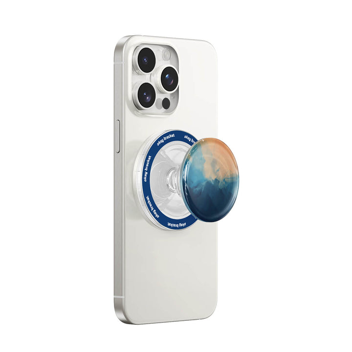 Beige Azul | Agarre de bolsa de aire para MagSafe 