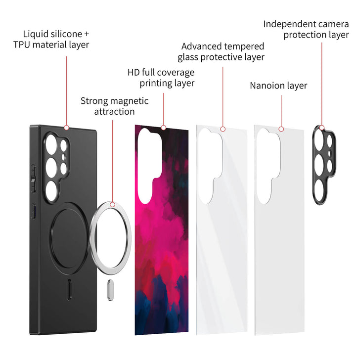 Smoke Plume | Samsung Series Impact Resistant Protective Case