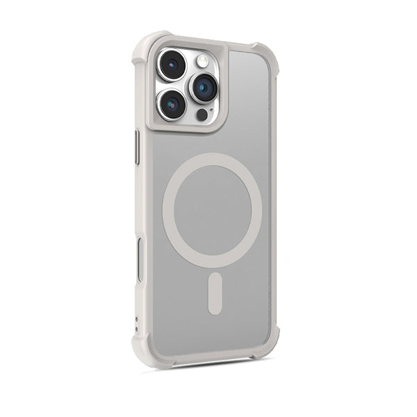 Funda de silicona líquida para iPhone con diseño ondulado en color marrón ámbar 