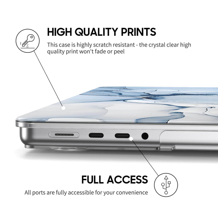 Ice Flower Jade | Macbook Anti-Fall Protective Case